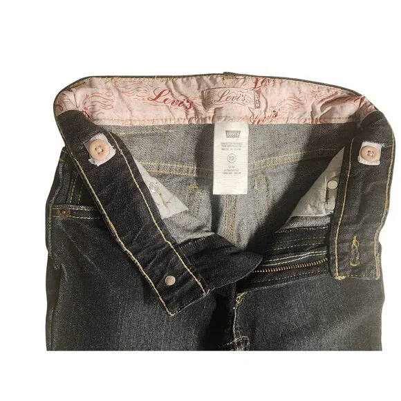 Levis Strauss & Co Jeans Size 12 Slim Fit Adjustable waist - Picture 2 of 6
